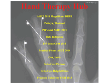 Tablet Screenshot of handtherapyhub.com